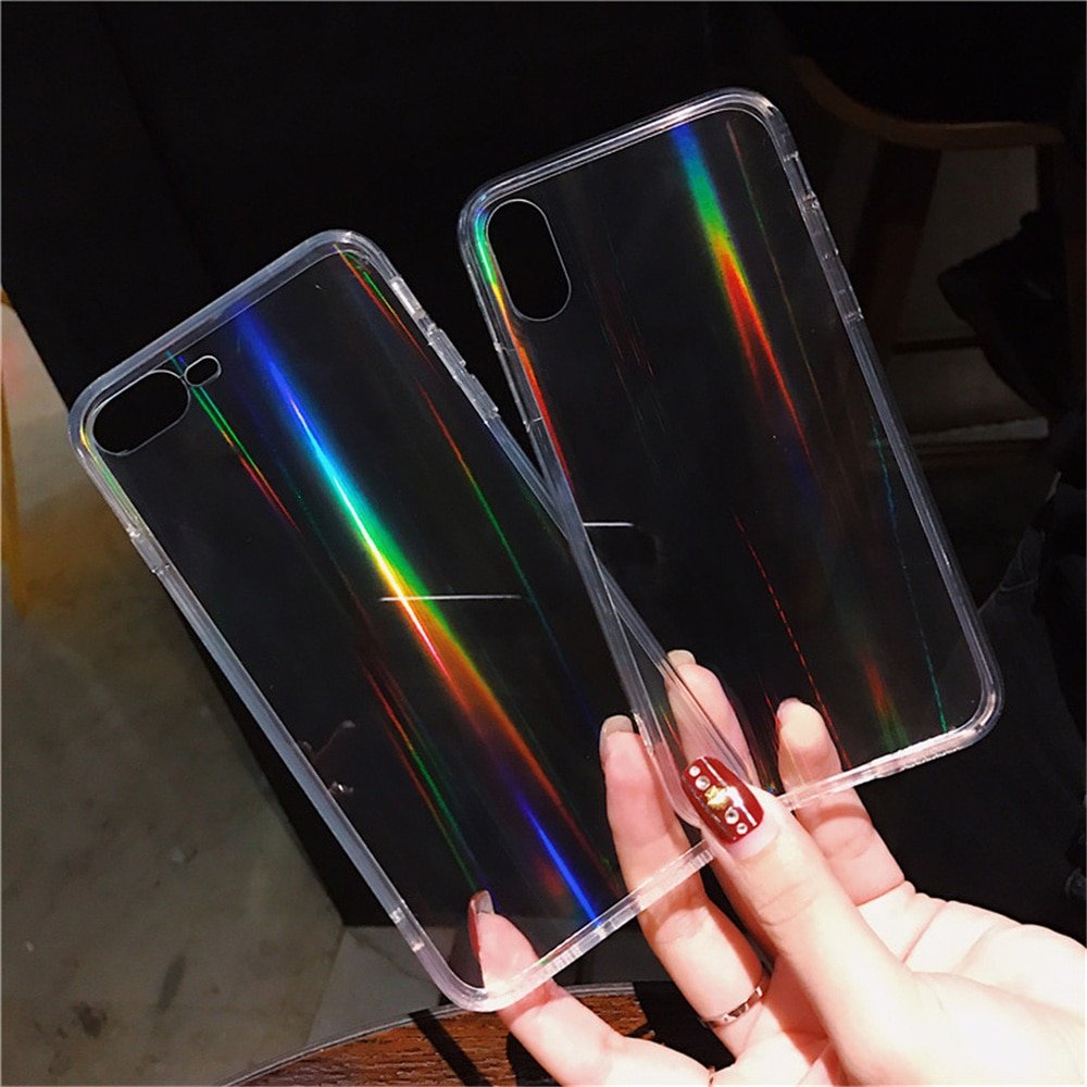 Rainbow Hard Phone Case for iPhone