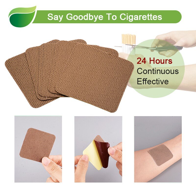 SMF 20pcs Natural Anti-Smoke Patch Anti Smoking Plaster Medical Tobacco Quit/Stop Smoking Patch Quit Stop Give Up Smoking