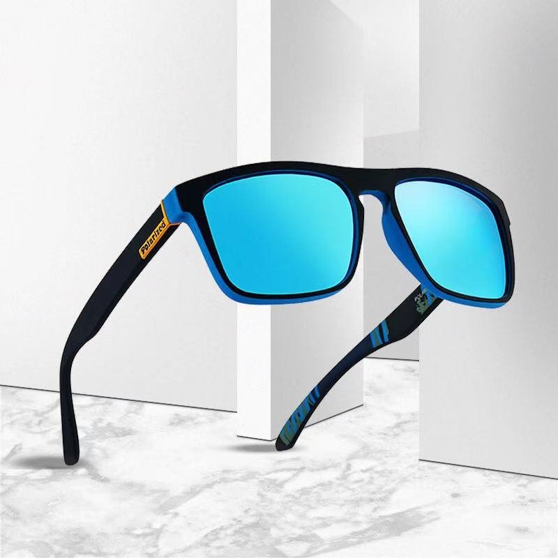 DJXFZLO 2021 New Fashion Guy's Sun Glasses Polarized Sunglasses Men Classic Design Mirror Fashion Square Ladies Sunglasses Men