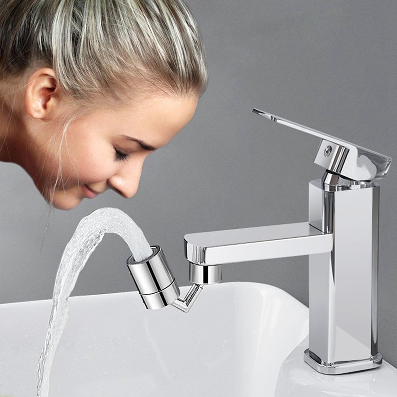 Multi-functional Rotatable Faucet Extender